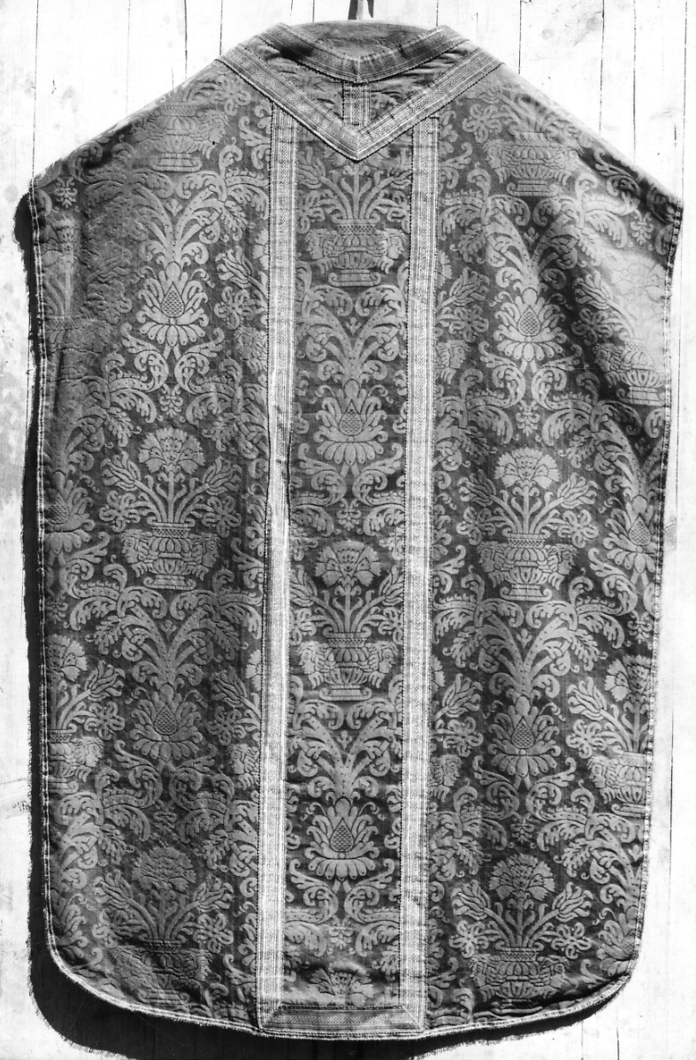 pianeta, elemento d'insieme - manifattura italiana (seconda metà sec. XVI)