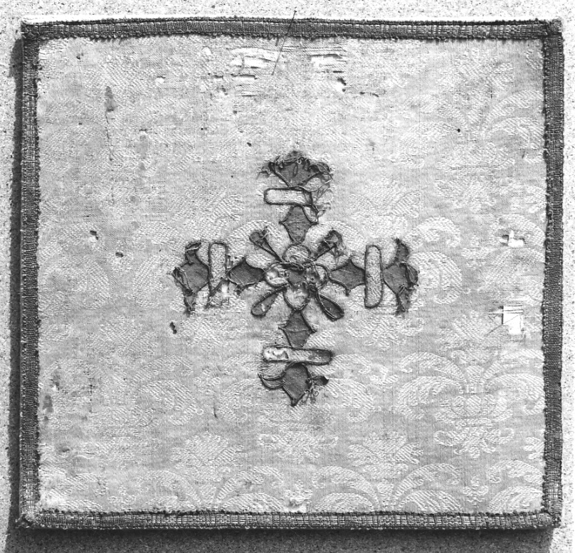 borsa del corporale, opera isolata - manifattura italiana (primo quarto sec. XVII)