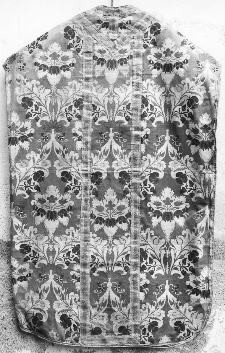 paramento liturgico, insieme - manifattura italiana (seconda metà sec. XVII)