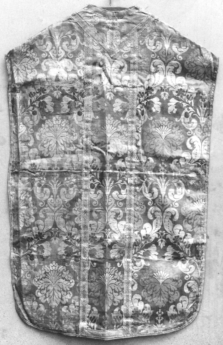 pianeta, elemento d'insieme - manifattura italiana (seconda metà sec. XVII)