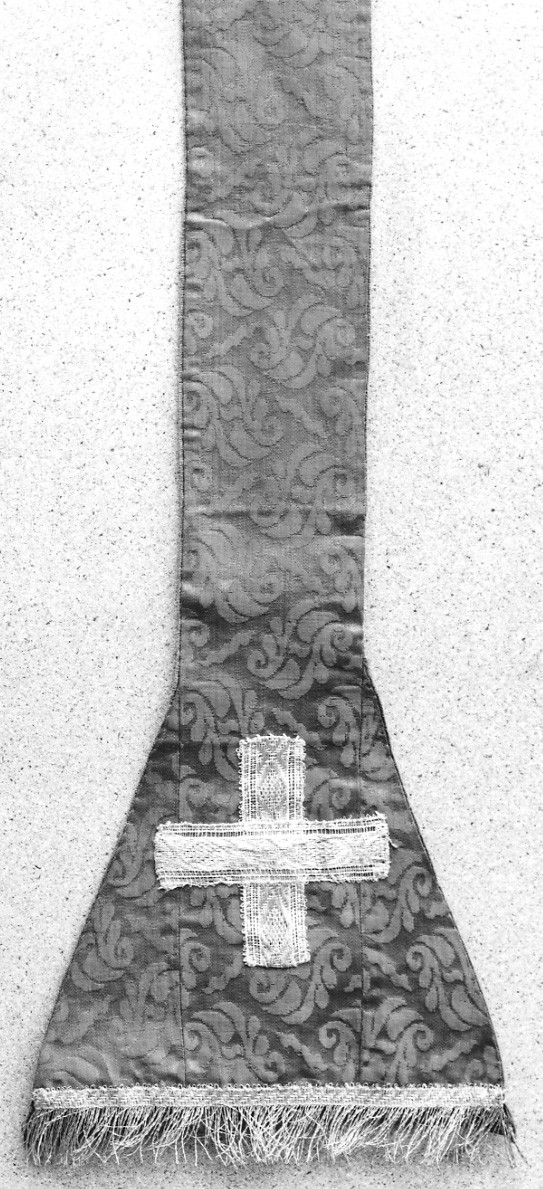stola, opera isolata - manifattura italiana (prima metà sec. XVII)