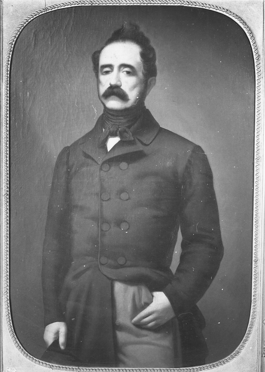 ritratto di Epaminonda Ferreri (dipinto, opera isolata) di Gautier Francesco (maniera) (metà sec. XIX)