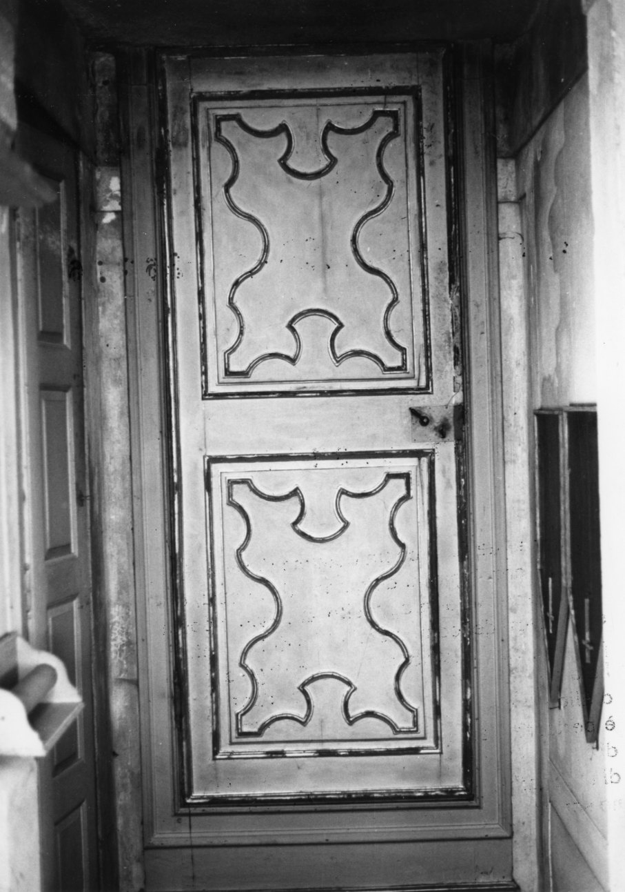 porta, opera isolata - bottega piemontese (sec. XVIII)