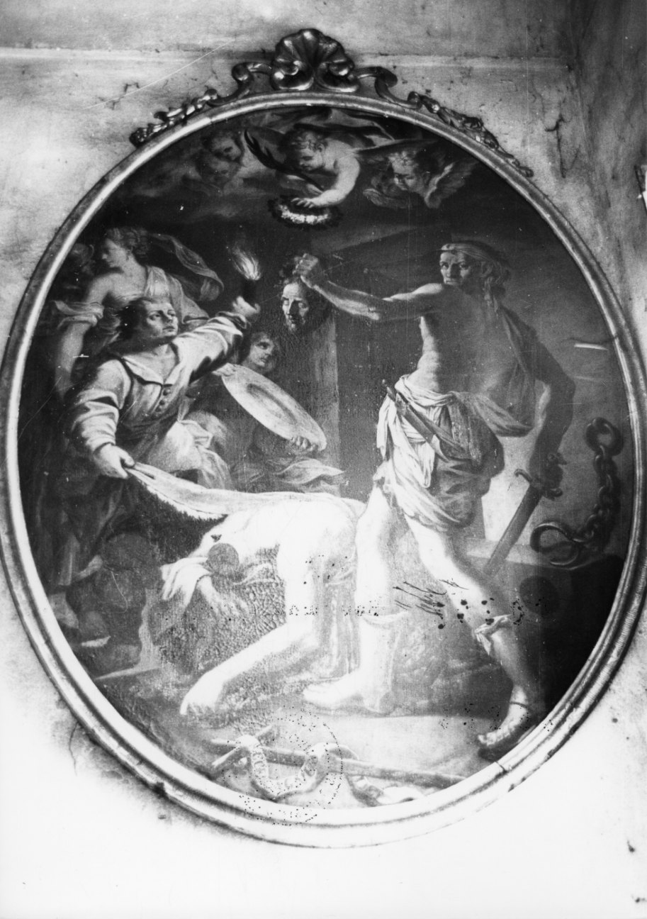 decapitazione di San Giovanni Battista (dipinto, opera isolata) - ambito vercellese (ultimo quarto sec. XVIII)