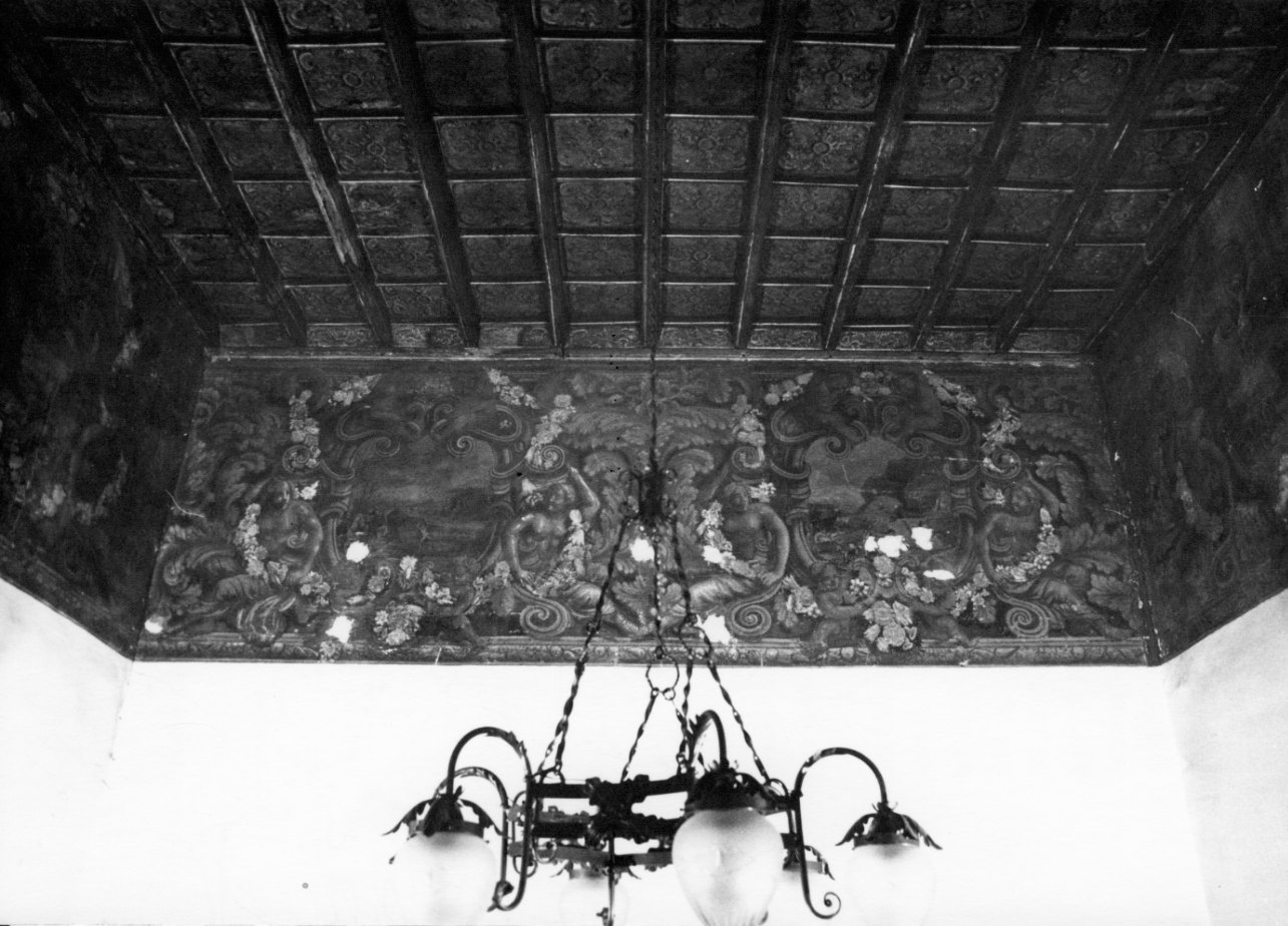 scena di caccia (dipinto) - ambito lombardo (primo quarto sec. XVII)