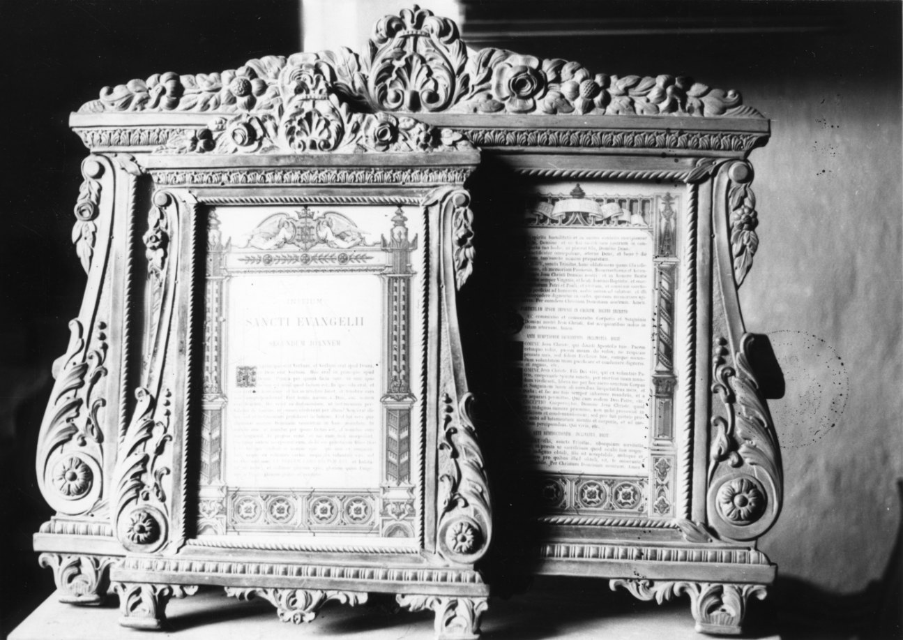 servizio di cartagloria, insieme - bottega vercellese (sec. XIX)