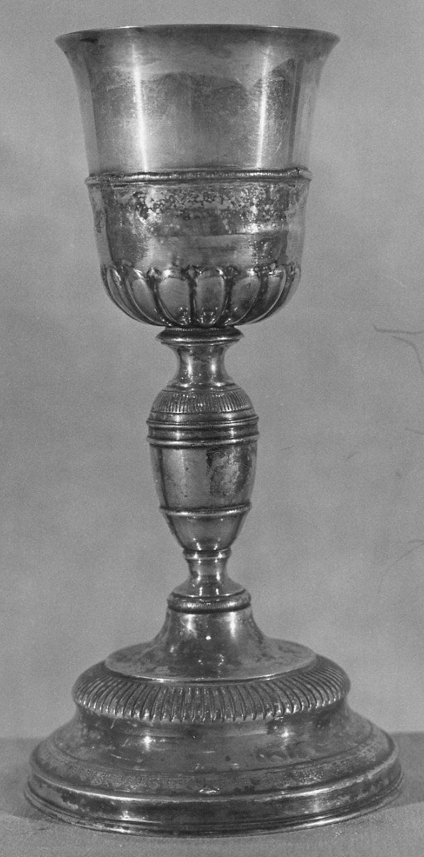 calice, opera isolata - bottega piemontese (inizio sec. XIX)