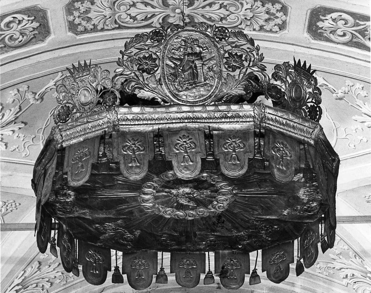 baldacchino, opera isolata di Perineti (metà sec. XIX)