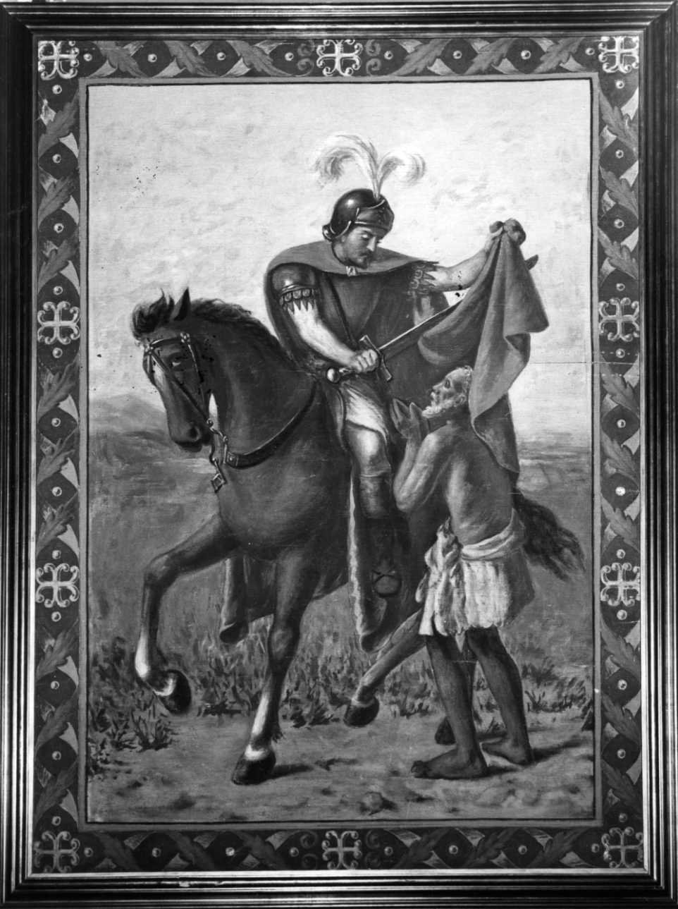 stendardo processionale, opera isolata di Costa Giuseppe (ultimo quarto sec. XIX)