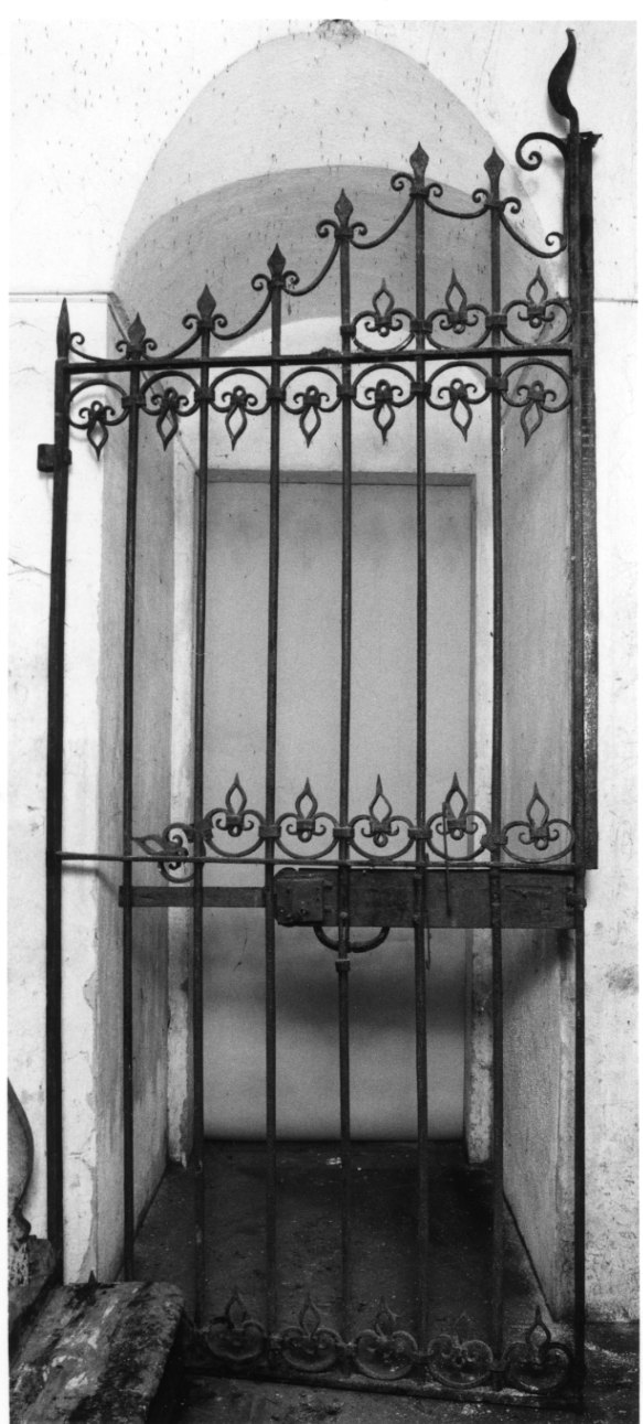 cancello, opera isolata - bottega piemontese (sec. XIX)