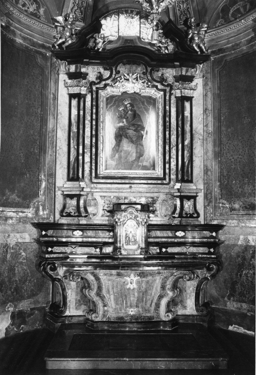 altare, opera isolata - bottega vercellese (seconda metà sec. XVIII)