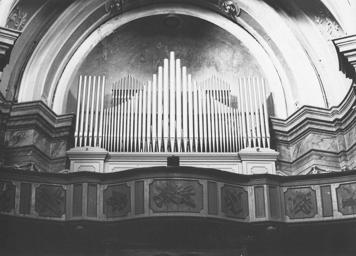 cassa d'organo, opera isolata di Devechy Giovanni Antonio (ultimo quarto sec. XVIII)