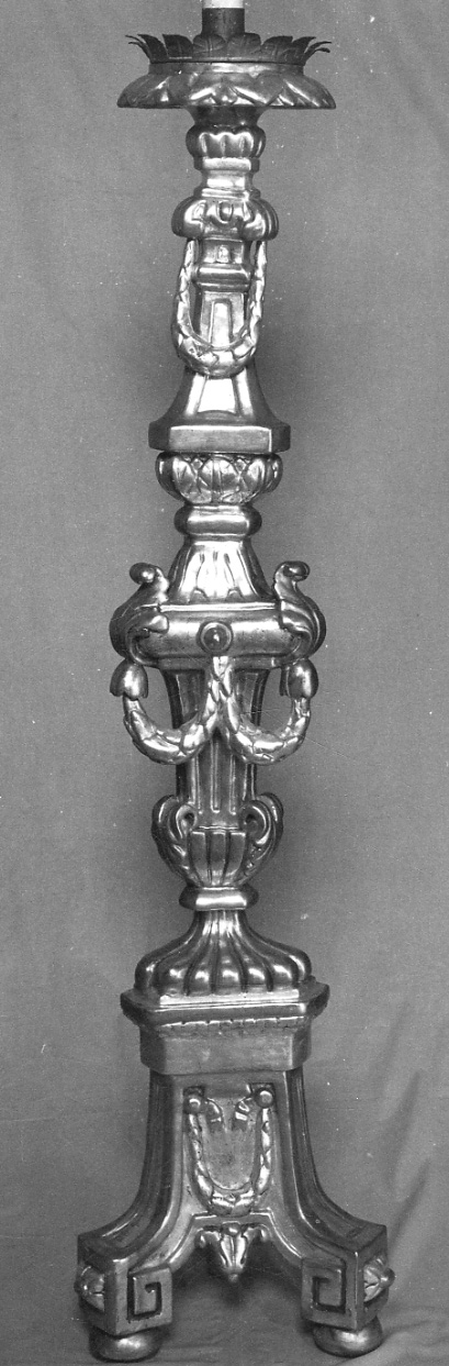 candeliere, serie - bottega piemontese (fine sec. XVIII)