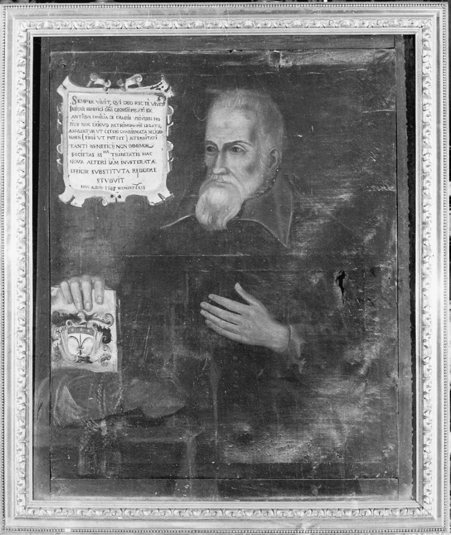 ritratto di Giorgio Polato de Grassis (dipinto, opera isolata) di Massimino Giovan Bernardino (inizio sec. XVII)