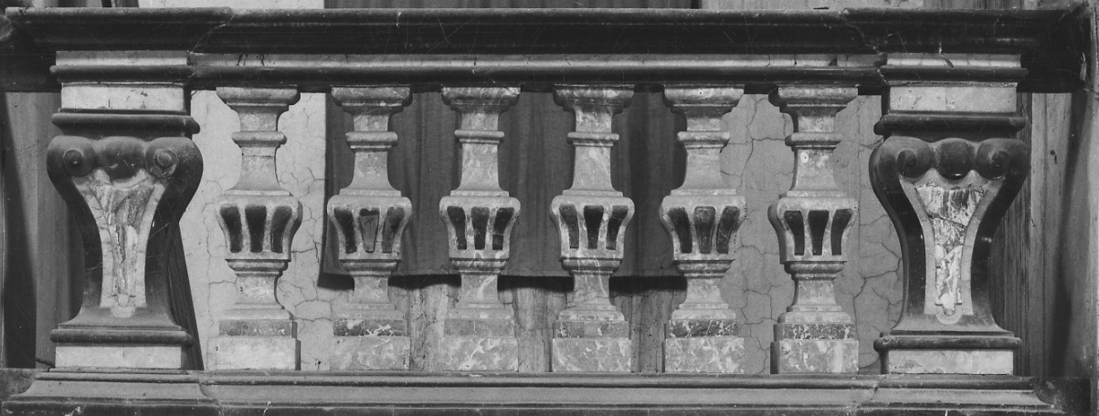 balaustrata, coppia di Bussi Materno (secondo quarto sec. XVIII)