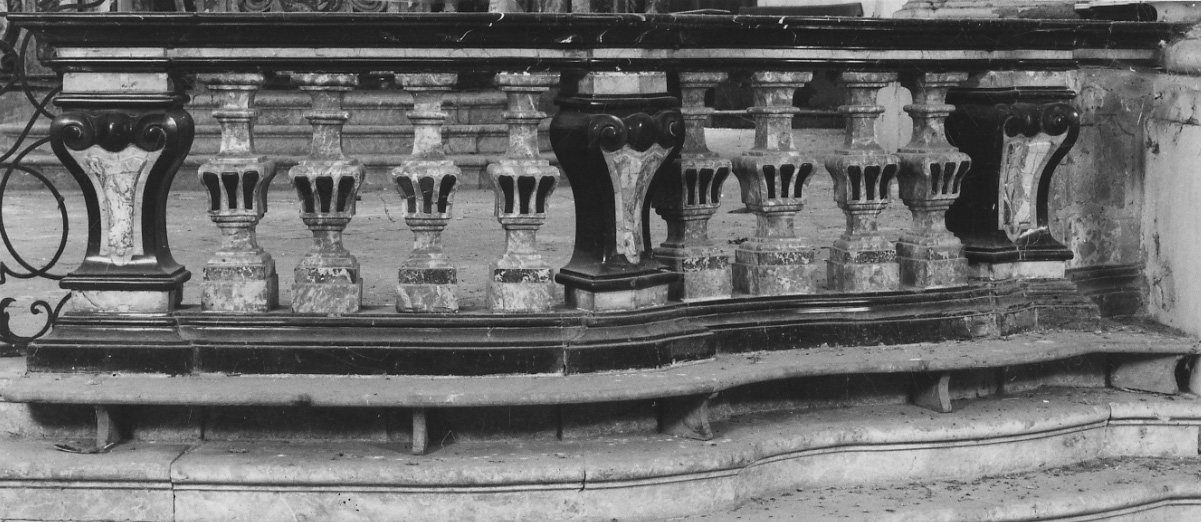 balaustrata, opera isolata di Bussi Materno (secondo quarto sec. XVIII)