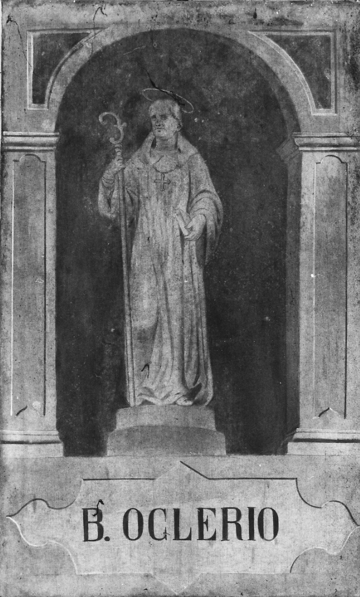 beato Oglerio (dipinto, opera isolata) - ambito vercellese (prima metà sec. XX)