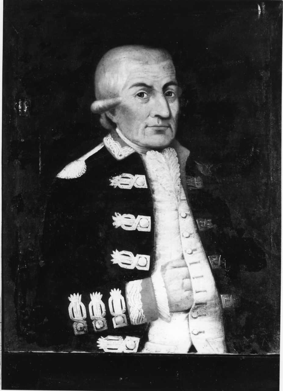 ritratto d'uomo (dipinto, opera isolata) - ambito piemontese (fine/inizio secc. XVIII/ XIX)