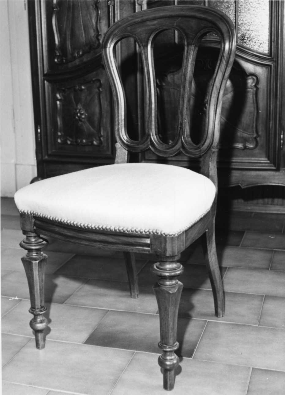 sedia, serie - bottega piemontese (sec. XIX)
