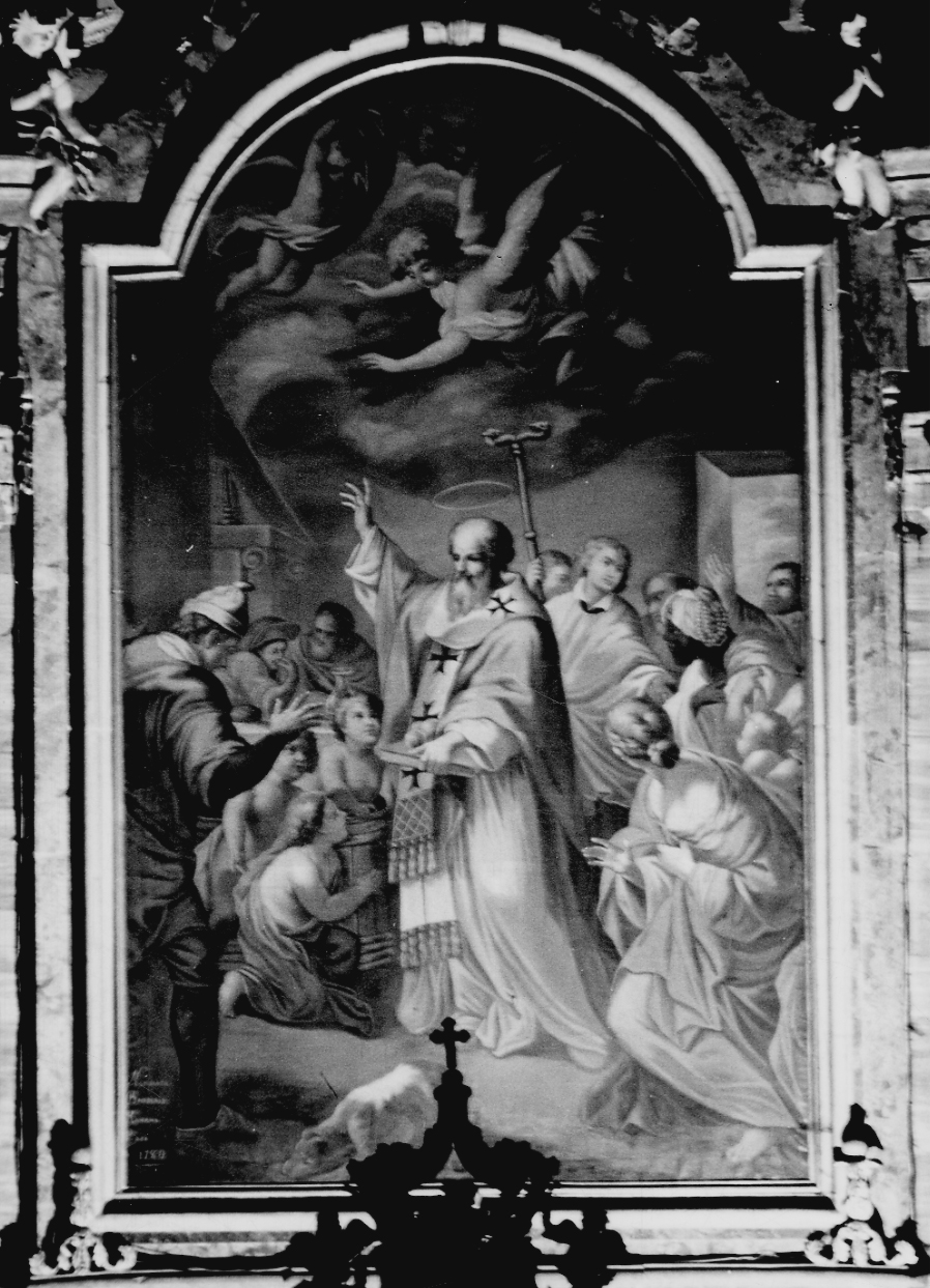 San Nicola di Bari (dipinto, opera isolata) di Barberis Nunziata (ultimo quarto sec. XVIII)