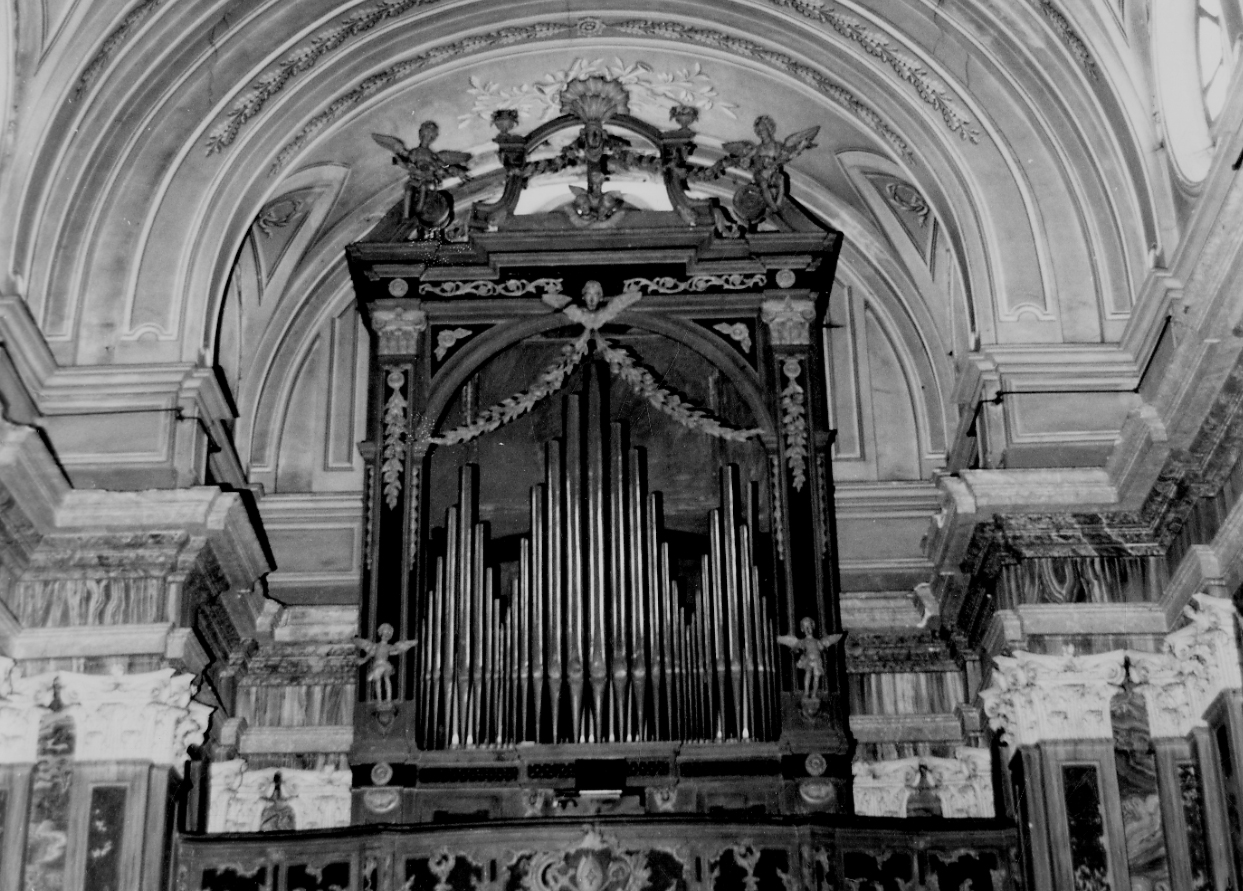 cassa d'organo, opera isolata di Pizzo Giovanni (inizio sec. XIX)
