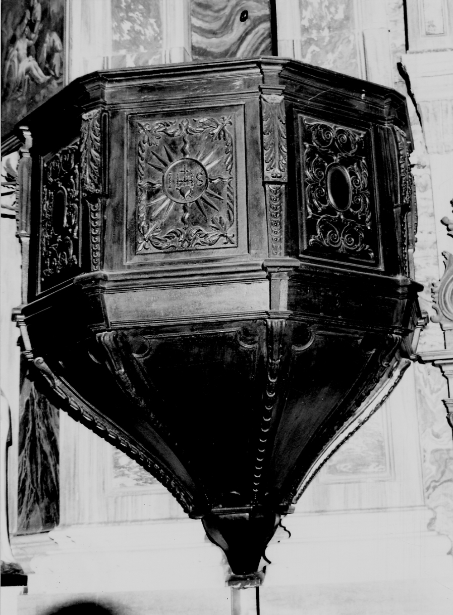 pulpito, opera isolata - bottega piemontese (ultimo quarto sec. XVIII)
