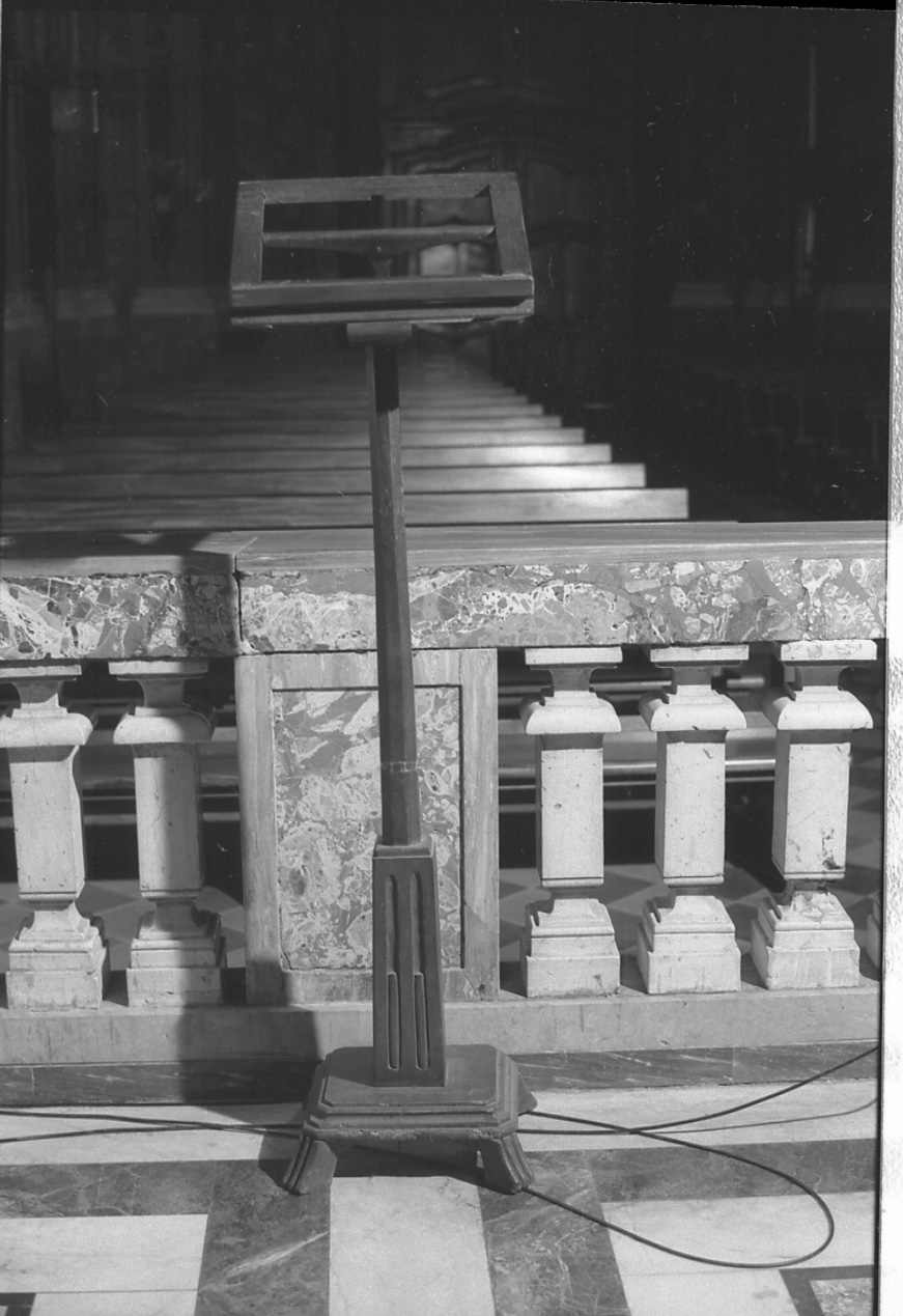 leggio d'altare, opera isolata - bottega piemontese (sec. XIX)