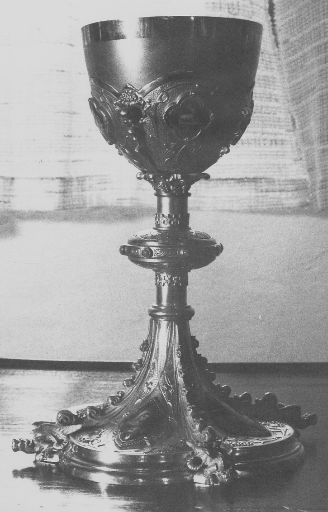 calice, opera isolata - bottega Italia settentrionale (seconda metà sec. XIX)