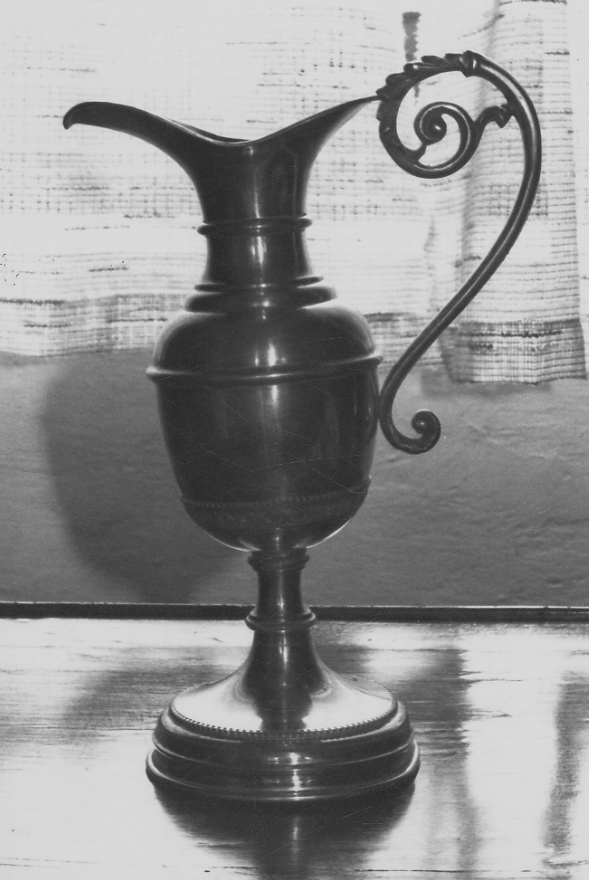 acquamanile, opera isolata - bottega piemontese (sec. XIX)