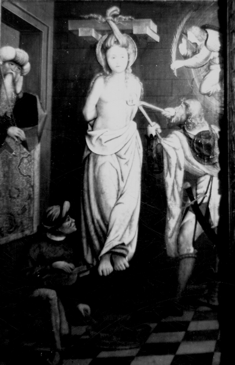 martirio di Sant'Agata (dipinto, elemento d'insieme) di Ferrari Defendente (prima metà sec. XVI)