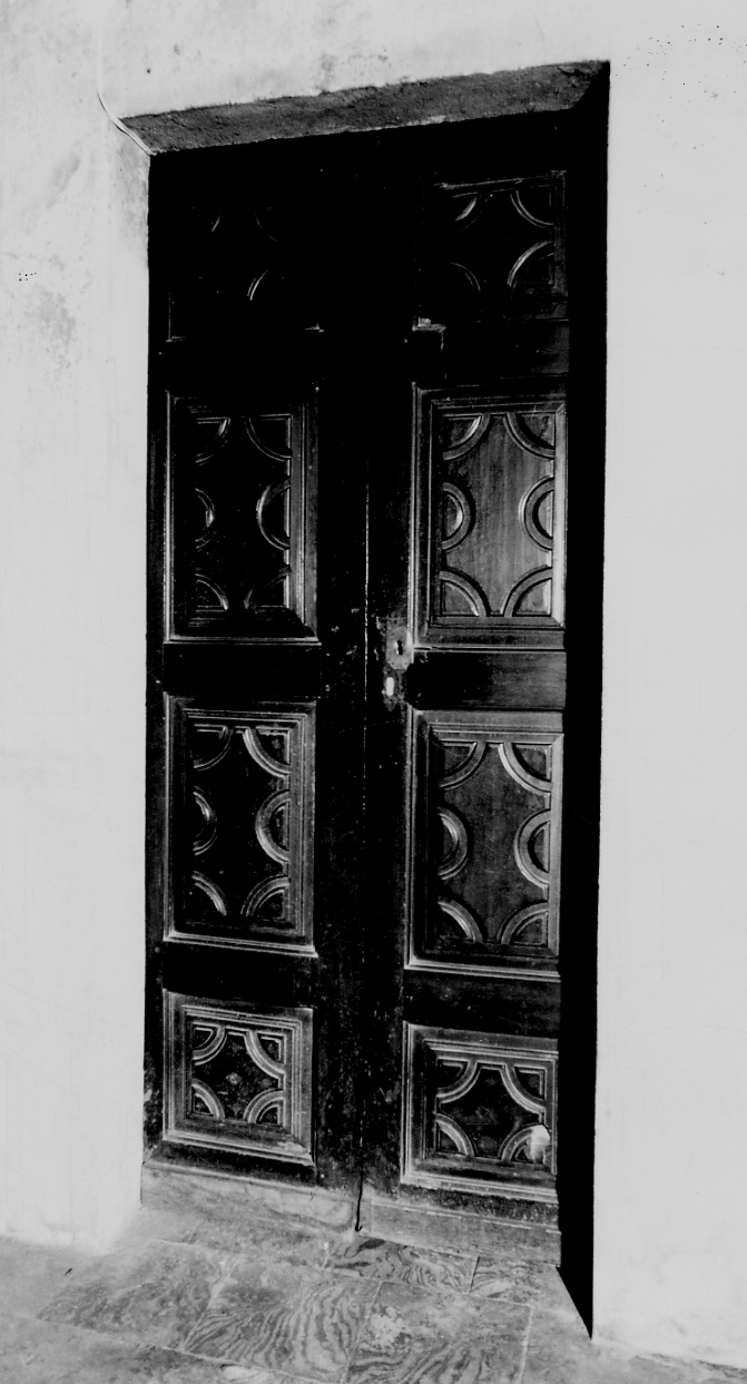 porta, opera isolata - bottega piemontese (prima metà sec. XIX)