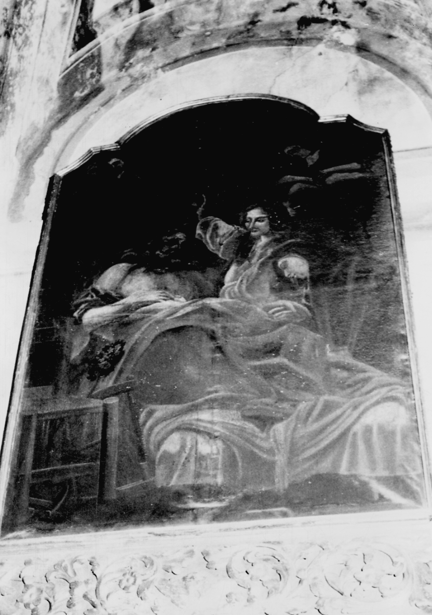 morte di San Giuseppe (dipinto, opera isolata) - ambito piemontese (seconda metà sec. XVIII)