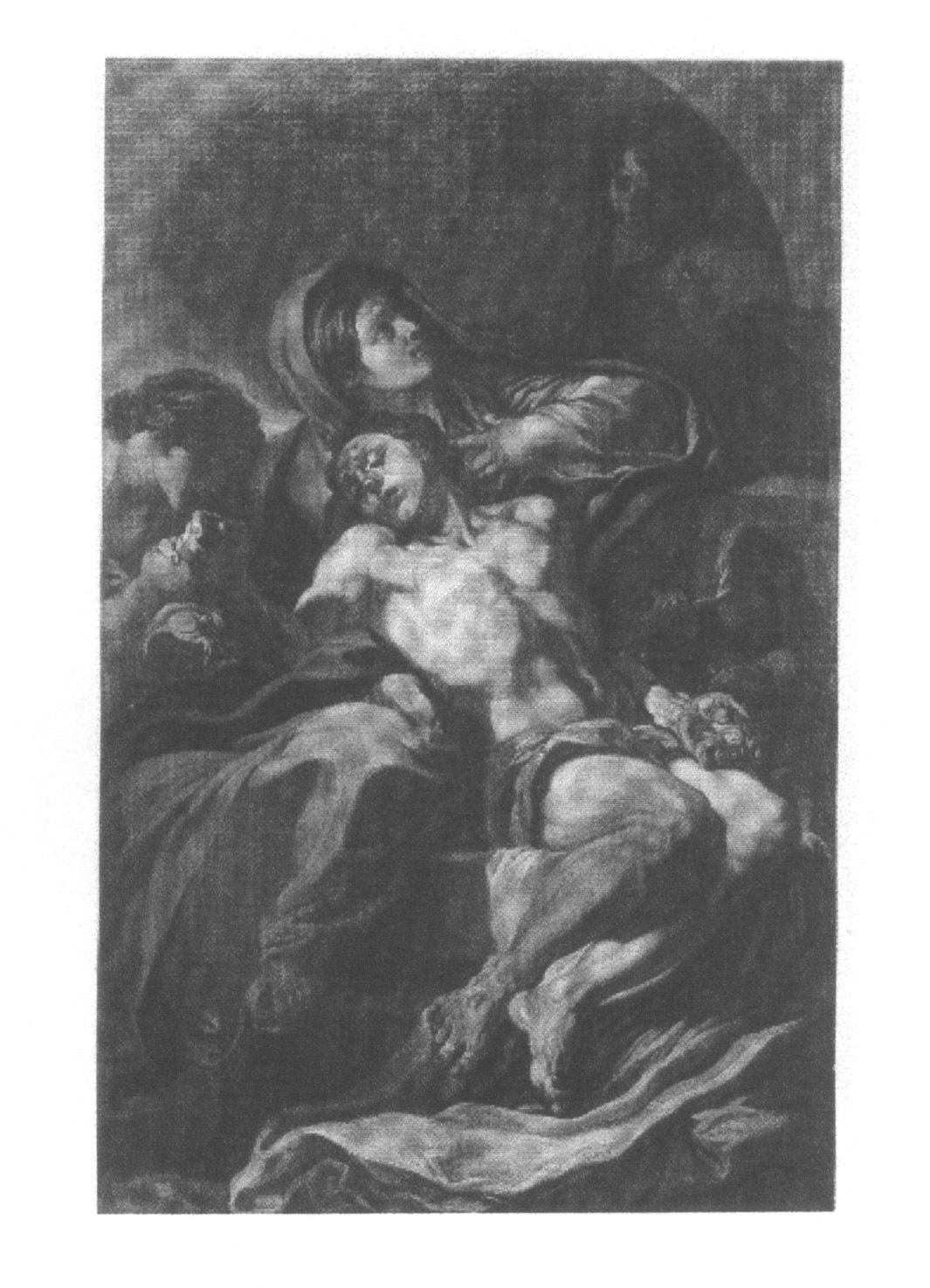 acquasantiera - a fusto, coppia - bottega biellese (sec. XVIII)