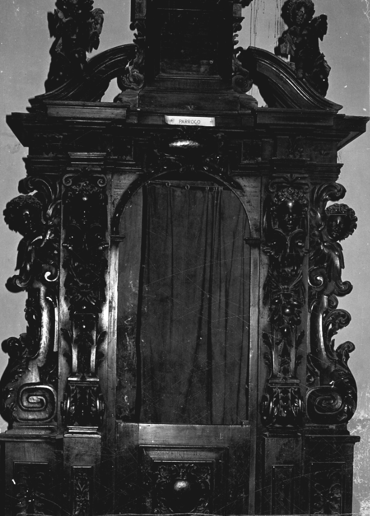 confessionale, opera isolata - bottega biellese (sec. XVII)
