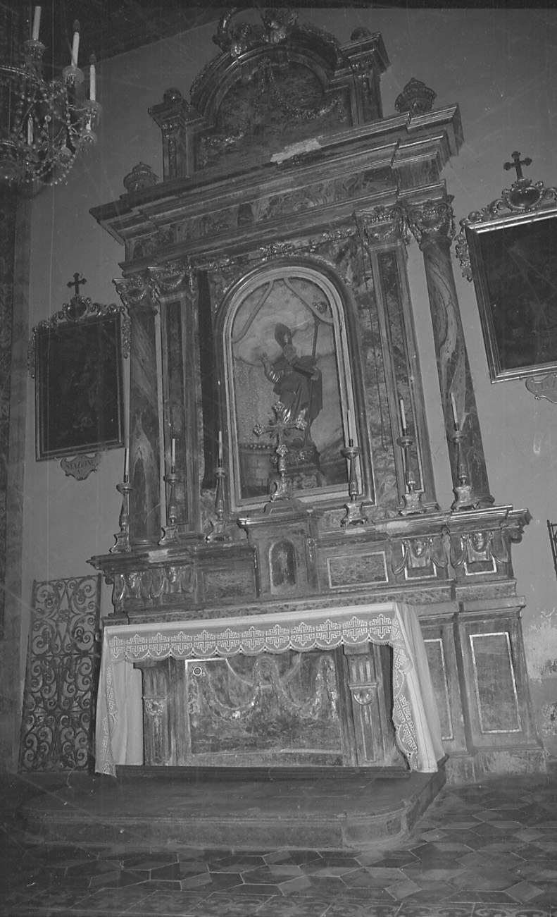 altare, opera isolata - bottega della Valsesia (sec. XVIII)
