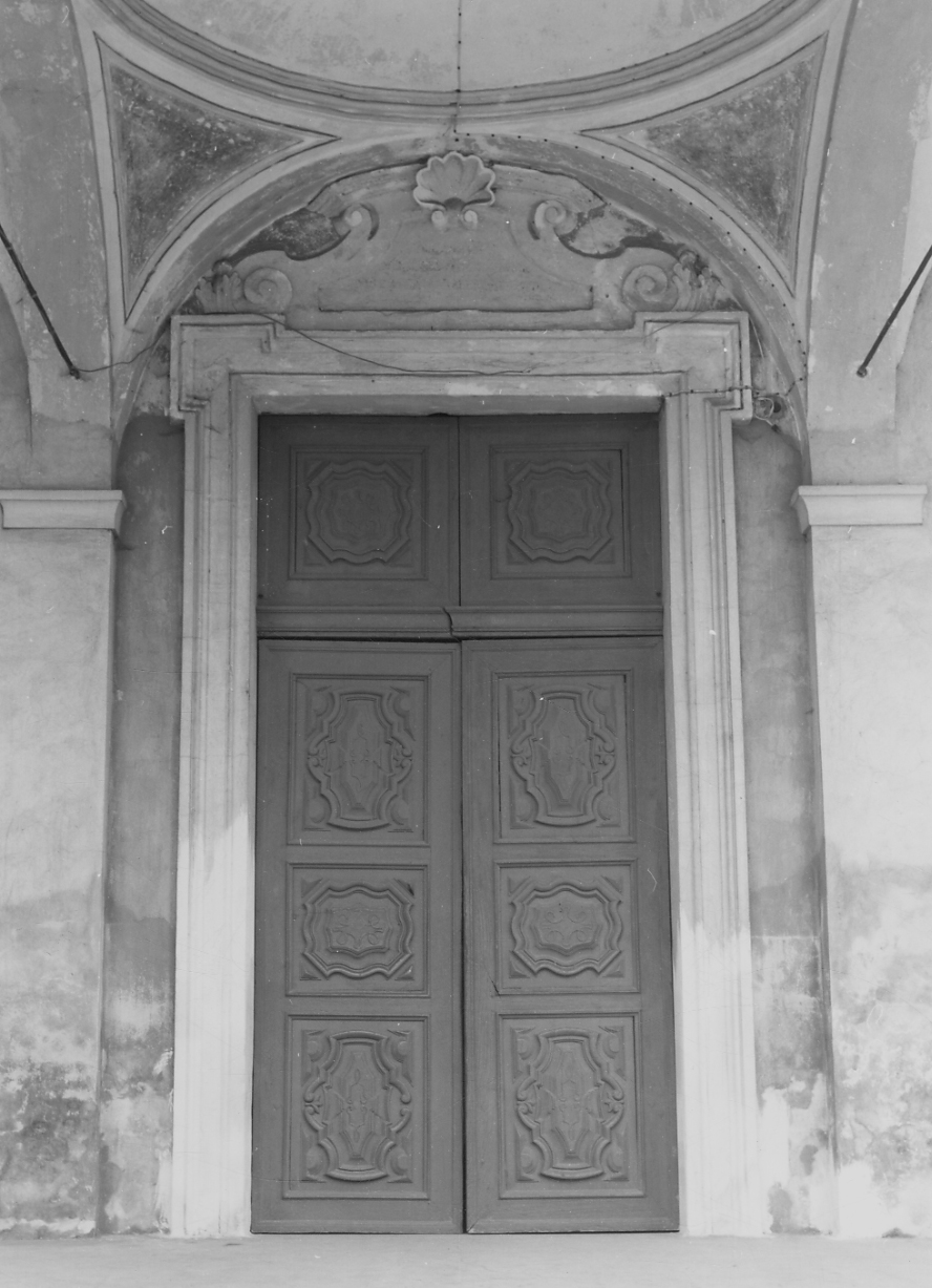 portale maggiore, opera isolata - bottega piemontese (metà sec. XVIII)