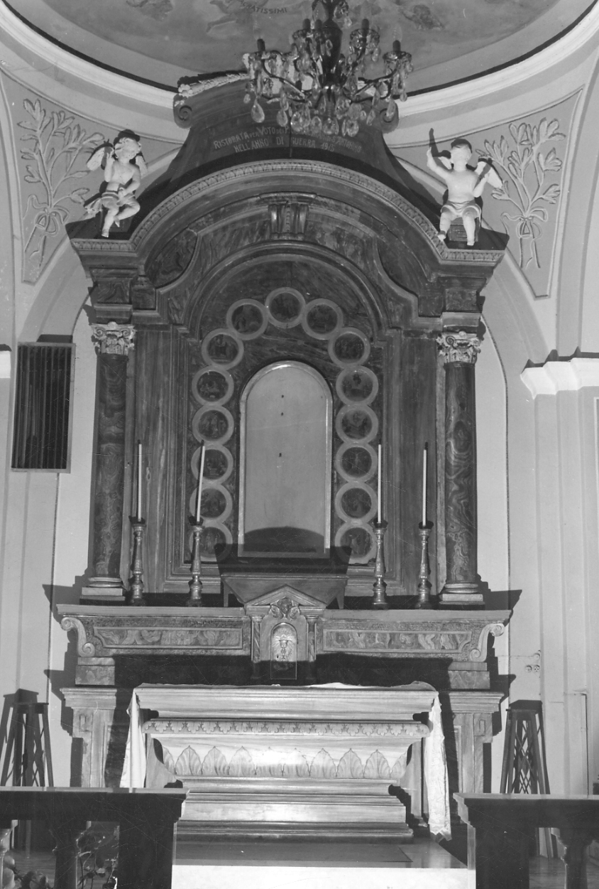 altare, coppia - bottega piemontese (ultimo quarto sec. XVIII)