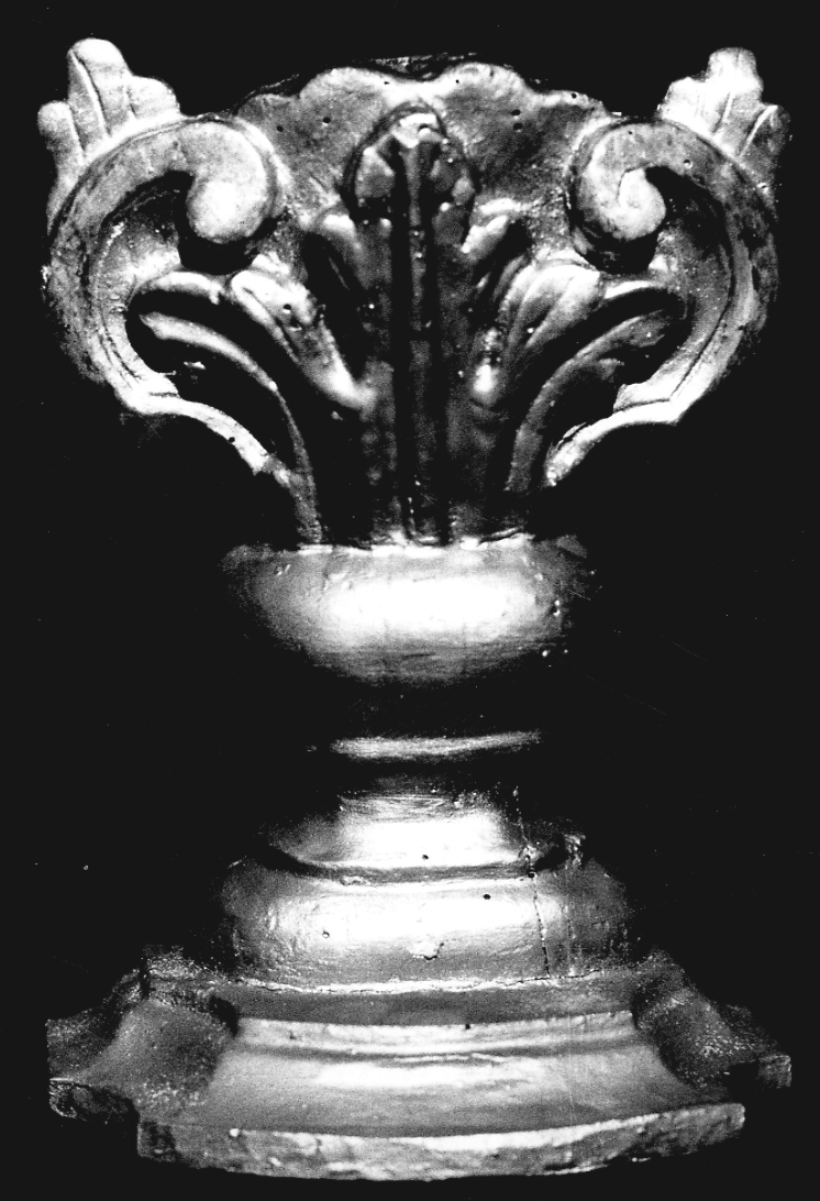 vaso d'altare, serie - bottega vercellese (sec. XVIII)