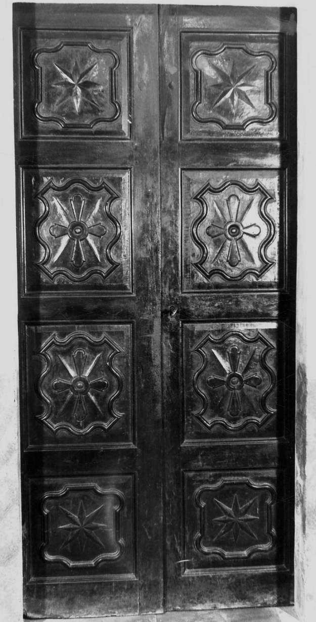 porta, opera isolata - bottega vercellese (sec. XVIII)