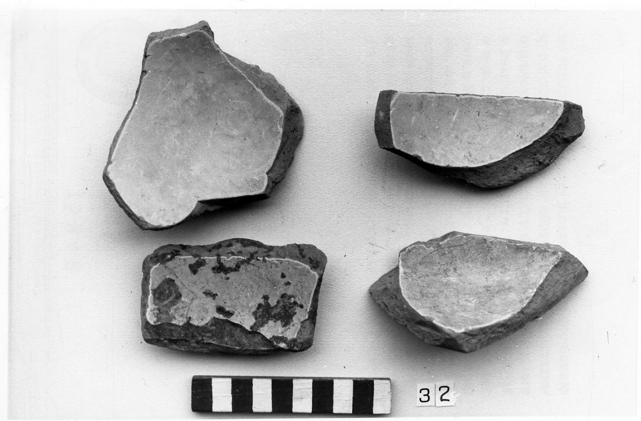 scodella, frammento - bottega padana (sec. XVI)