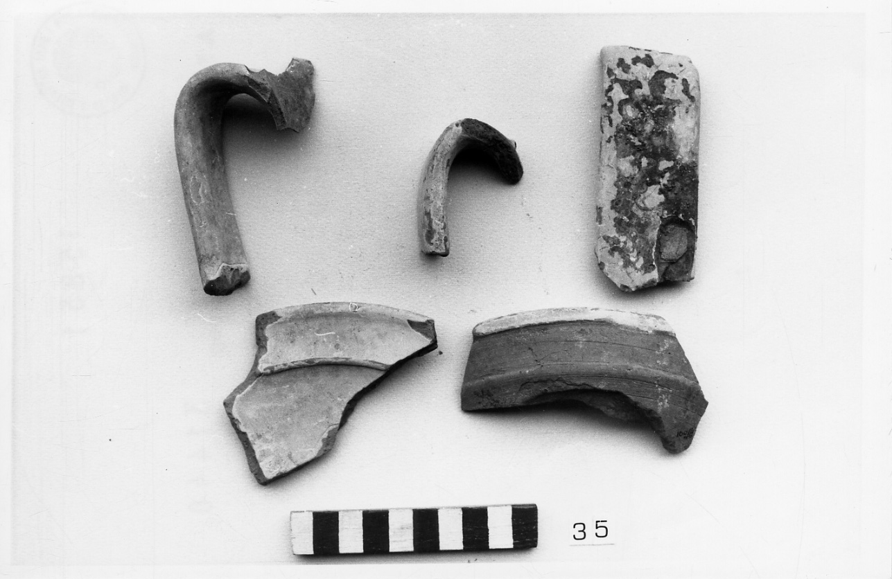 boccale, frammento - bottega padana (sec. XVI)