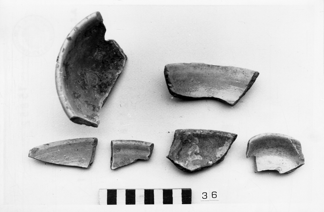 ciotola, frammento - bottega padana (sec. XVI)