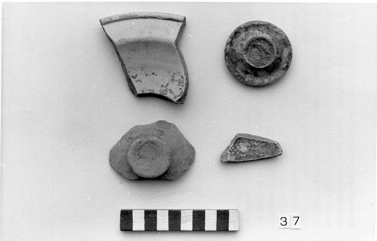 scodella, frammento - bottega padana (sec. XVI)