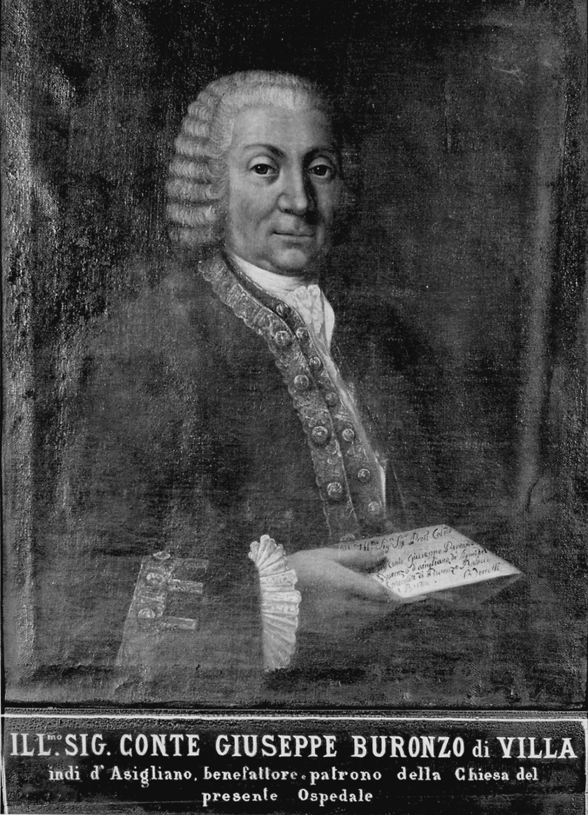 ritratto di Giuseppe Buronzo di Villa (dipinto, opera isolata) - ambito piemontese (ultimo quarto sec. XVIII)