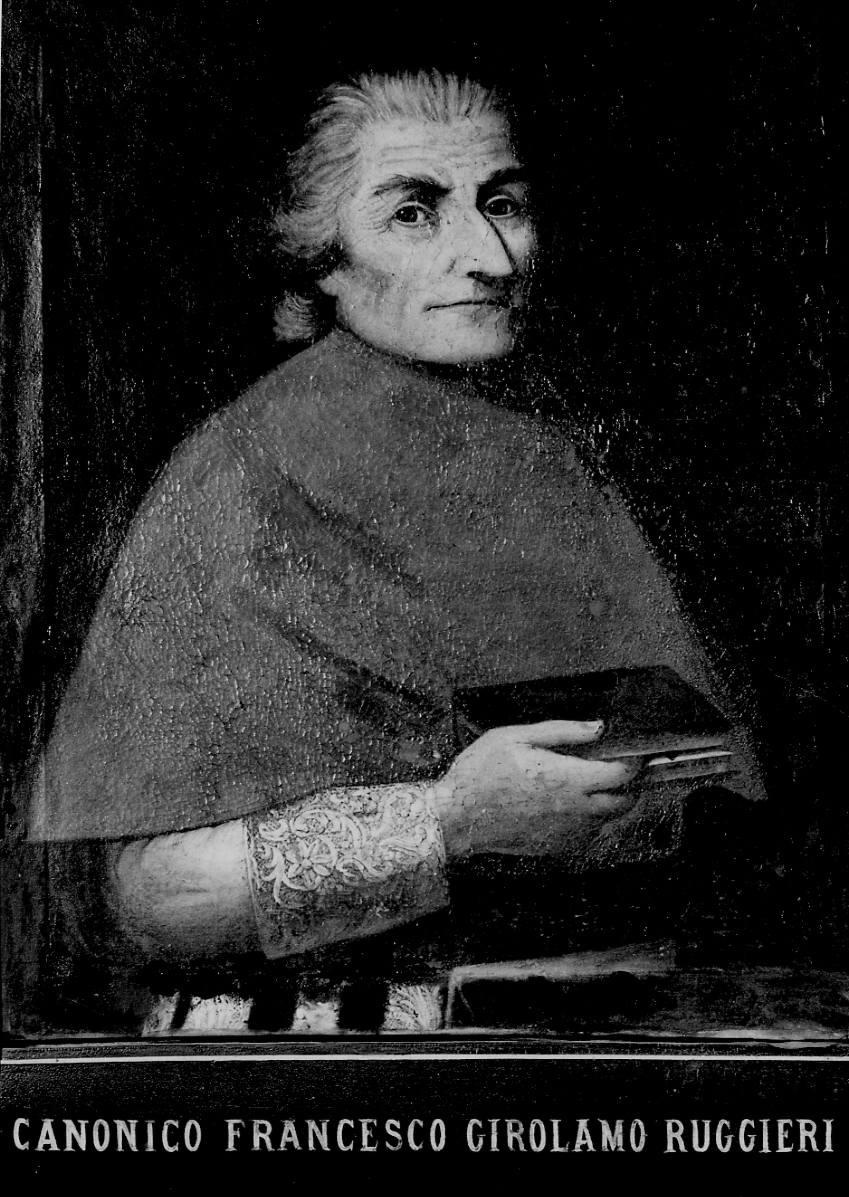 ritratto di Francesco Girolamo Ruggieri (dipinto, opera isolata) - ambito piemontese (prima metà sec. XIX)