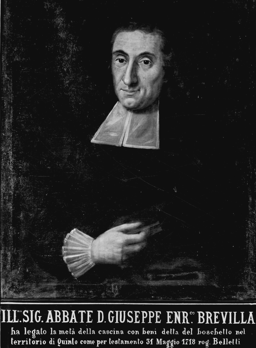 ritratto di Giuseppe Enrico Breville (dipinto, opera isolata) - ambito piemontese (ultimo quarto sec. XVIII)