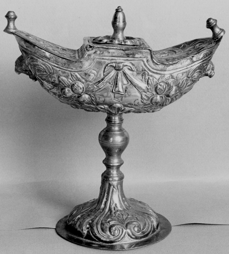 navicella portaincenso, opera isolata - bottega lombardo-piemontese (secc. XVIII/ XIX)