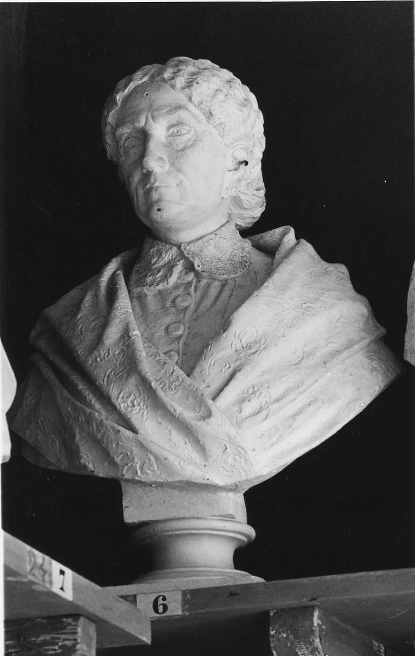 ritratto a mezzo busto della signora Defilippi (busto, opera isolata) di Della Vedova Pietro (seconda metà sec. XIX)