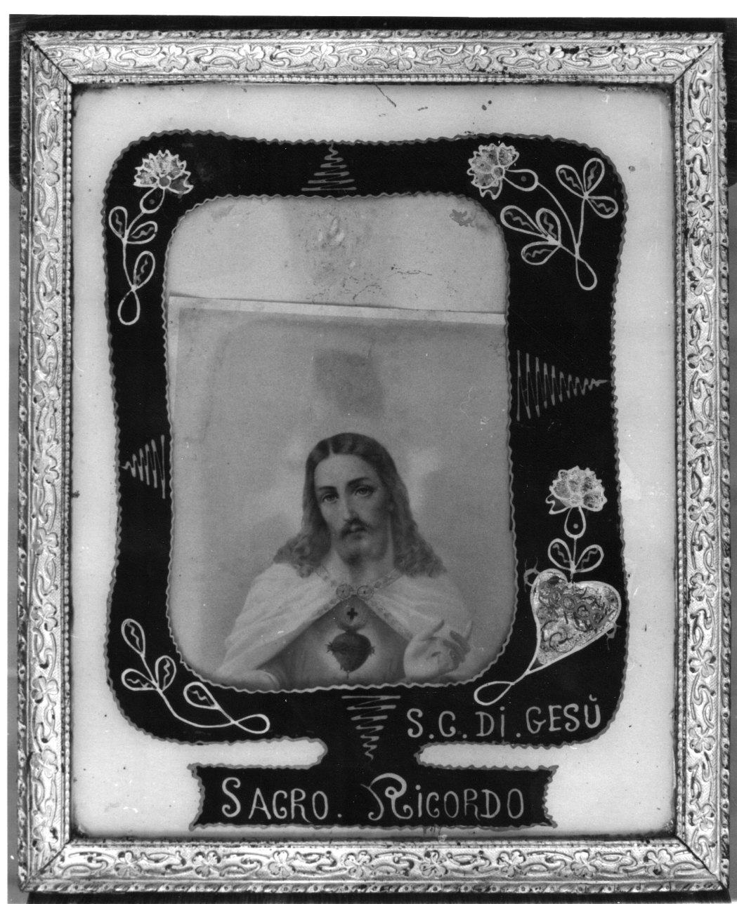 Sacro Cuore di Gesù (stampa a colori) - ambito piemontese (inizio sec. XX)