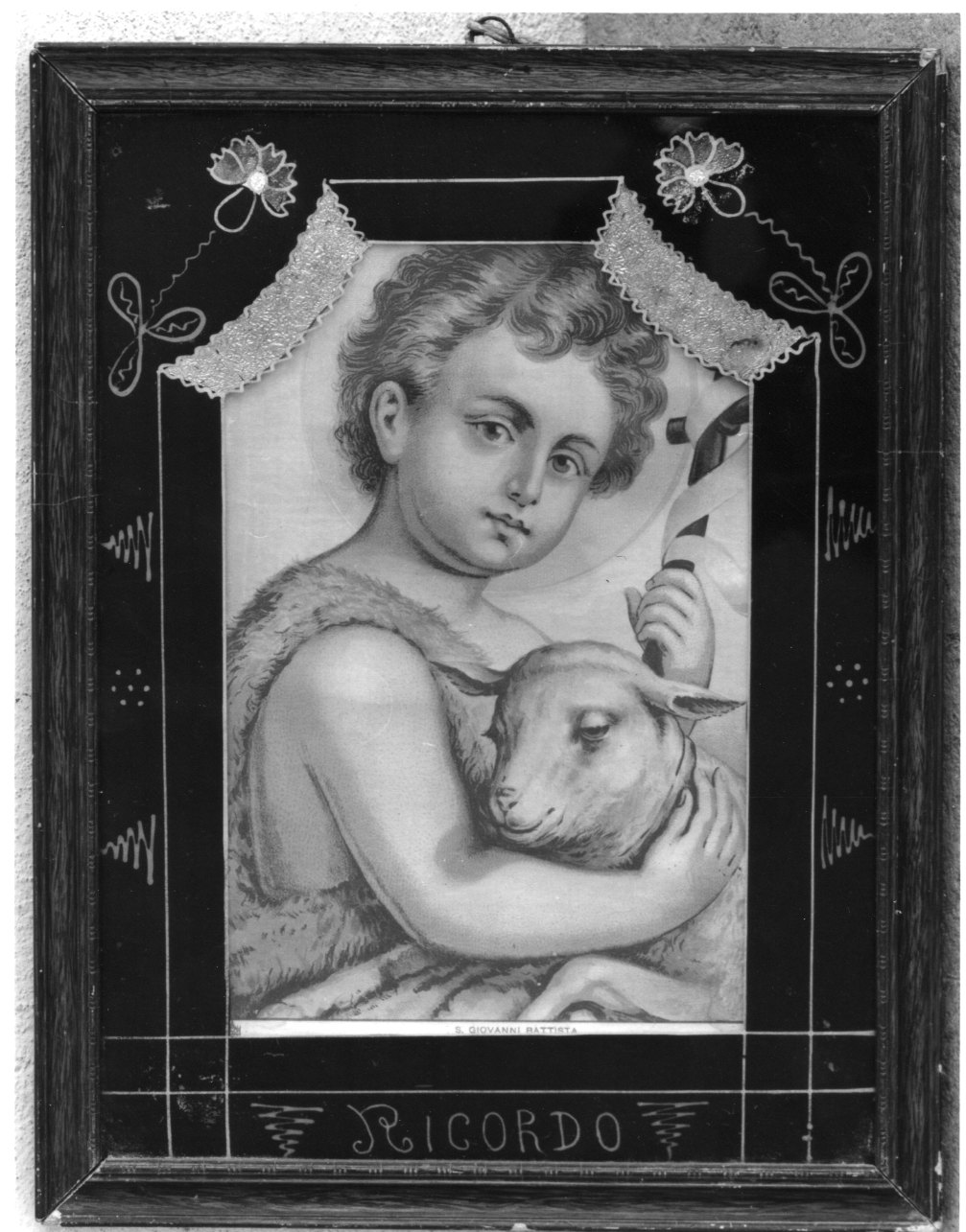 San Giovannino (stampa a colori) - ambito piemontese (primo quarto sec. XX)